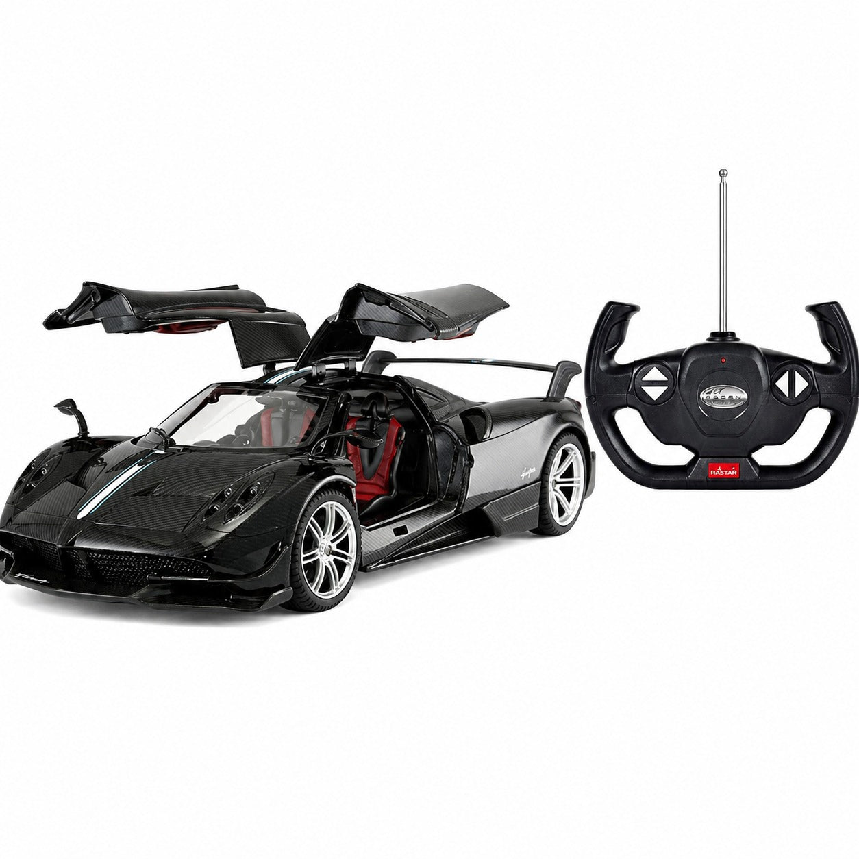 Rastar Pagani Huayra RC Car 1:14 Scale | Licensed Remote Control Car with Gullwing Doors