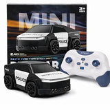 2.4GHz RC Mini Police Drift Car with Spray Mist & LED Lights | Remote Control Toy Car