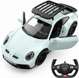 Rastar 1:14 Porsche 911 RC Car | Licensed Remote Control Sports Car with Opening Doors